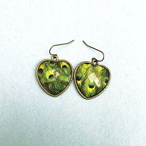 'Like a peacock' Fashion Earrings